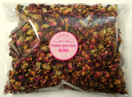Pétalas de rosa secas