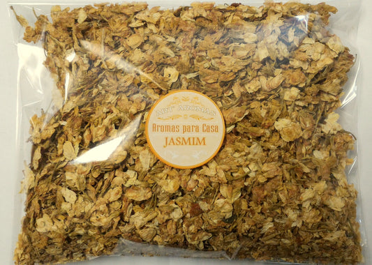 Flores secas de jasmim